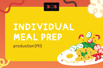 create and structure your invidivual custom meal plan