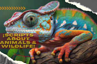 write scripts about wildlife and animal scripts