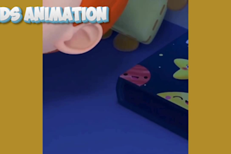 do 2d 3d animation kids learning video nursery rhymes cartoon animation trailer