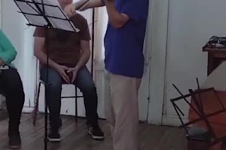 give you violin or cello class based on a video you send