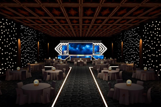 we create 3d renders for event and movie set visuals