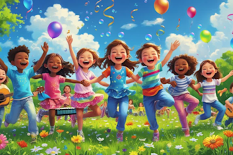 produce children song, nursery rhyme, kids music, educational songs kids music