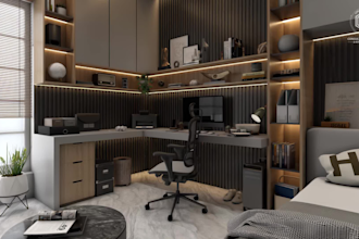 create realistic  architectural animation and renders in d5