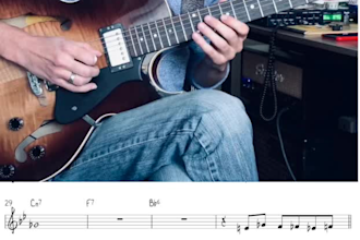 transcribe guitar or any other instrument solo of any difficulty in any style