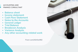prepare financial statements, profit and loss, dcf