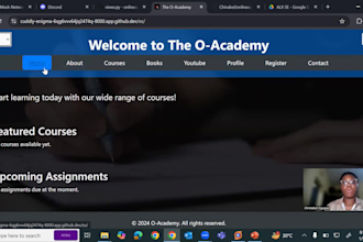 deliver front end web design, security testing, and barcode generation