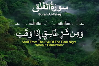 professional islamic quran recitation videos with subtitles