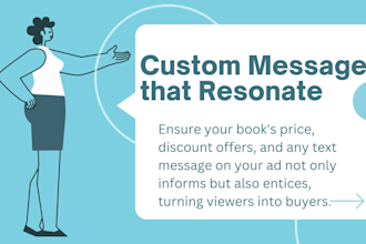 create 3d bookbub ads with a high CTR for your book campaigns