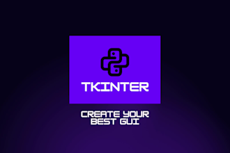 write programming script, tkinter gui in python