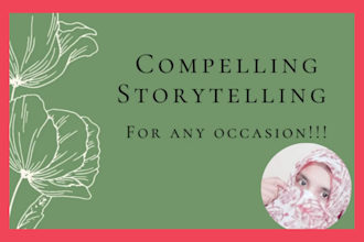 tell your story and write your storytelling content