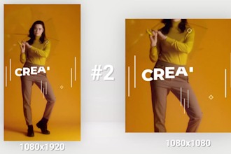 make an instagram fashion promo video