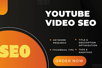 enhance your youtube video SEO to skyrocket views and subscribers