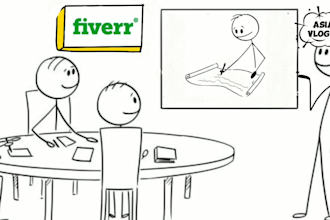 do stick man animation short video