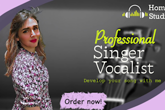 record a cover song, female vocalist