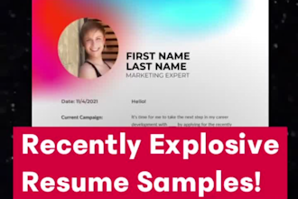 design your innovative professional resume today