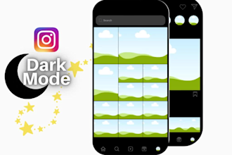 design canva instagram template mock up fully  customizable