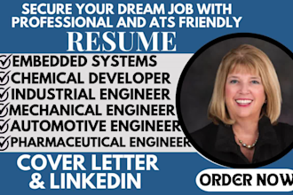 write a job winning resume for engineers aerospace, mechanical, and automotive