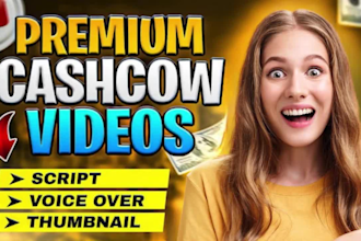 create engaging youtube videos with script, voice, and edit