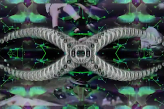 do 3d music effect visualizer animation vdj loop animation 3d abstract animation