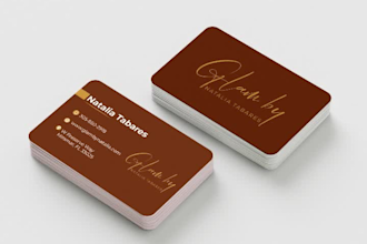 design a professional letterhead and business card