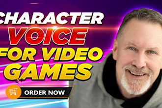 record character voice acting for videos games or animation