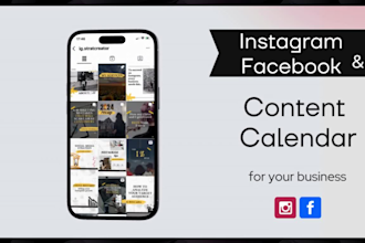 create a social media content calendar