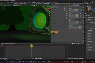 professionally rig and animate your 3d character in blender