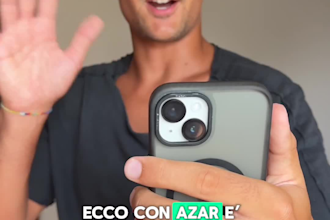 create a ugc spokeperson video adv male content creator