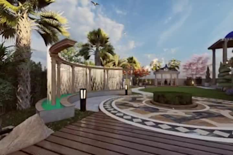 render 2d and 3d architecture and landscape site plan design