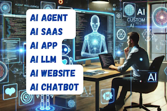 ai sass ai website ai app developer ai agent ai chatbot custom ai llm