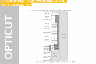 do furniture product design with cutting list and cnc file