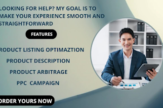 write amazon shopify etsy SEO product listing description