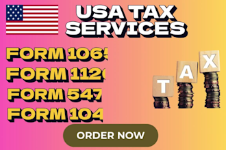 prepare and e file your US llc tax returns forms 1040 1065 1120 w9 w4