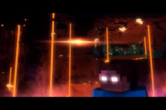 create epic 3d minecraft animations for your project