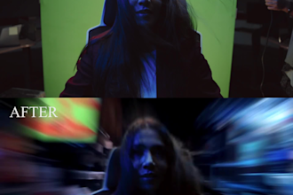do chroma keying and green screen removal flawlessly