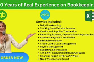 do bookkeeping for freight and logistics company