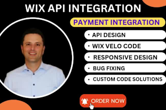 create wix booking website wix third party payment integration wix api expert