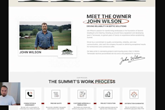 build a high converting PPC landing page for contractors
