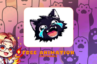 make 5 cute chibi emotes for you chat