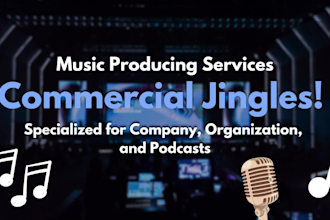 produce a commercial jingle for you