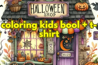 design esty halloween planner for christmas kids coloring book and store sales