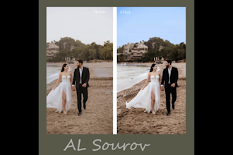 edit your wedding photos