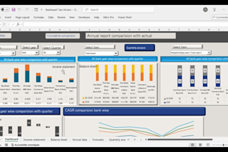 create excel dashboard using vba and power query