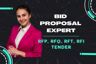 prepare winning bid proposal for your rfp, rfq and tender