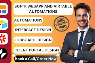 setup airtable softr webapp wordpress softr wix website glide app client portal