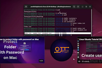 do operating system, c language, shell scripting projects