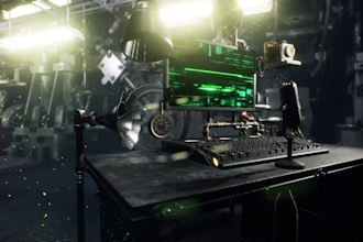 edit your footage to make a sci fi video