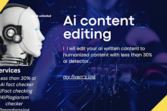 edit your ai content to human written content