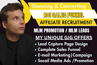 mlm sales funnel, mlm promotion, affiliate recruitment, mlm promotion, mlm leads