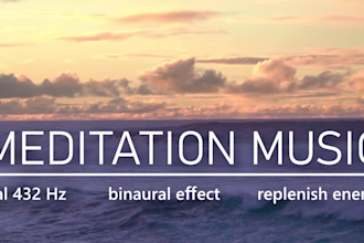 provide real 432hz meditation, yoga, sleep and relaxation music